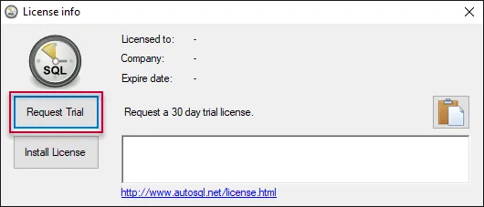 How to request a trial