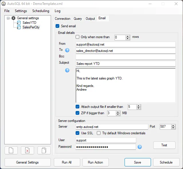 Choose different Excel sheet
